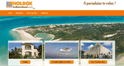 Desktop Screenshot of holboxisland.com